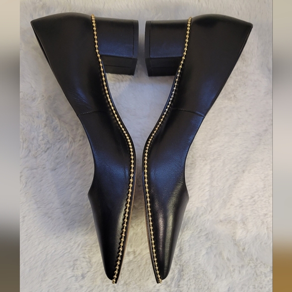 COACH Willa Pump Leather Shoes Black Size 9 FG4610 - Picture 11 of 12